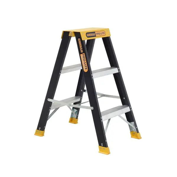 [FSM003-PRO] Double sided ladder Fibreglass 150kg (0.85mtr)