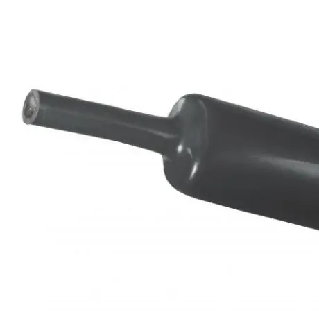 HEATSHRINK MEDIUM WALL GLUE LINED 1.2MTR LENGTH BLACK