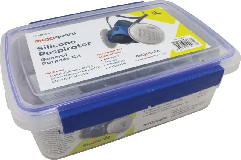 [R7500GK-S] MaxiGuard Half Mask Silicone General Purpose Kit (SMALL)