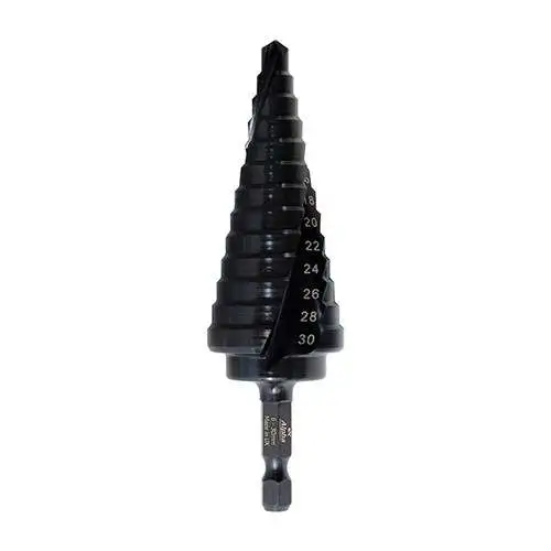 ThunderMax Step Drill Spiral Flute