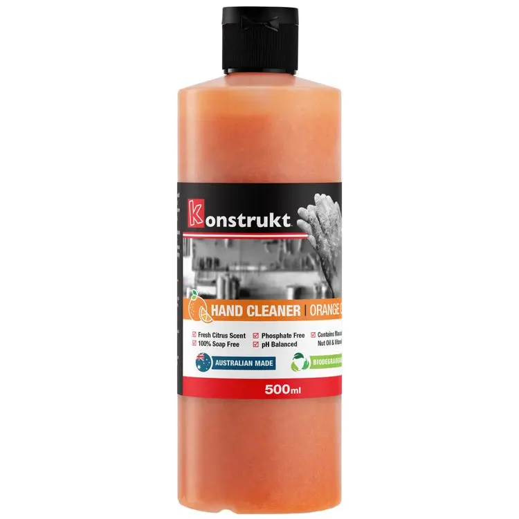 [KONS-HCORGR500ML] ORANGE GRIT HAND CLEANER  (500ml)