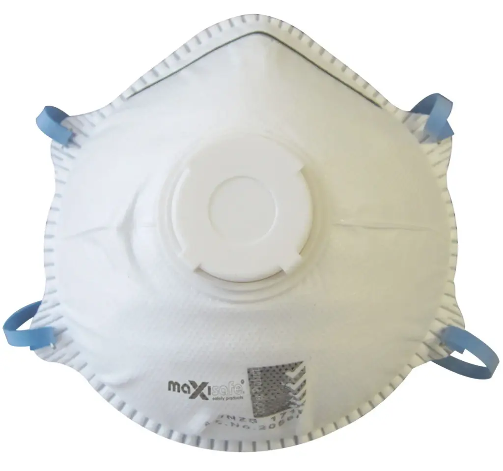 P2 Conical Respirator with Valve, Box 10