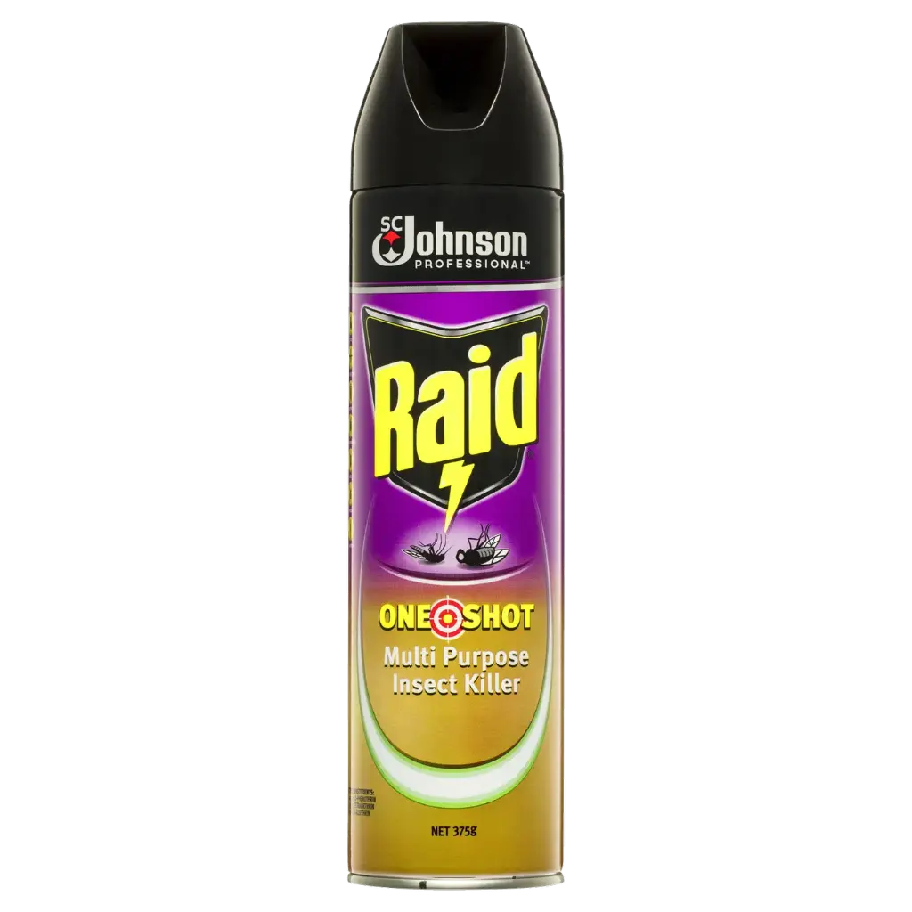 Raid 375g One Shot Pest Multi Purpose Insect Killer Citrus