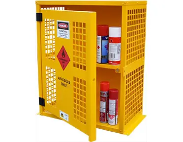 Aerosol Storage Cage Metal 64-80 Cans