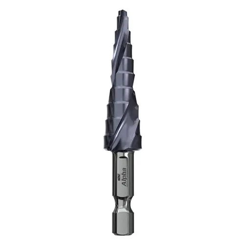 ONSITE PLUS SPIRAL FLUTE STEP DRILL BITS
