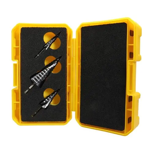 Onsite Plus Step Drill Tuffbox Pro Set | Bonus 120ml Lubricant