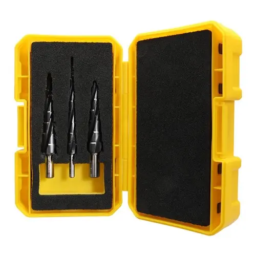 [SM3STDSD-B] 3 Piece | Onsite Plus Step Cutter Tuffbox Pro Set | Bonus 120ml Lubricant