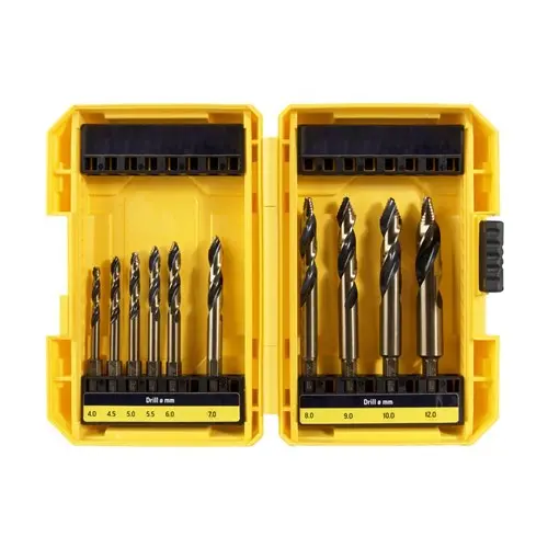 10 PIECE | ONSITE PLUS IMPACT STEP TIP DRILL SET