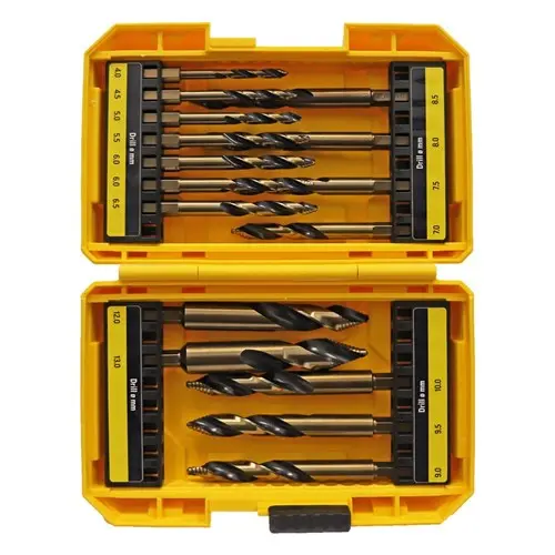 16 Piece | Onsite Plus Impact Step Tip Drill Set