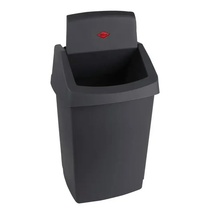 [307900-003] Willow 50L Charcoal Swing & Stay Bin
