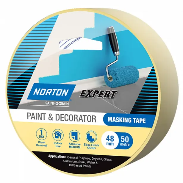 NORTON 48mm x 50m Masking Tape