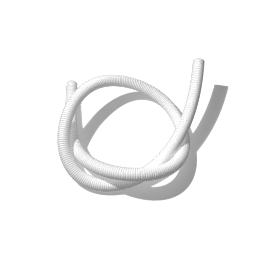 MEDIUM DUTY WHITE COMMUNICATIONS CORRUGATED CONDUIT