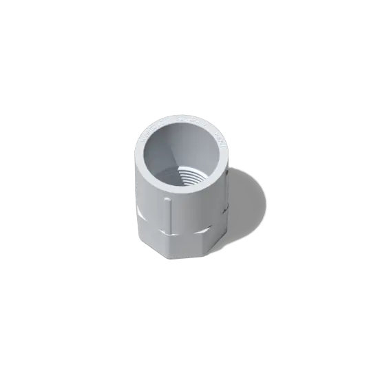 [SRC20GR] PLAIN TO SCREWED COUPLINGS GREY (20mm)