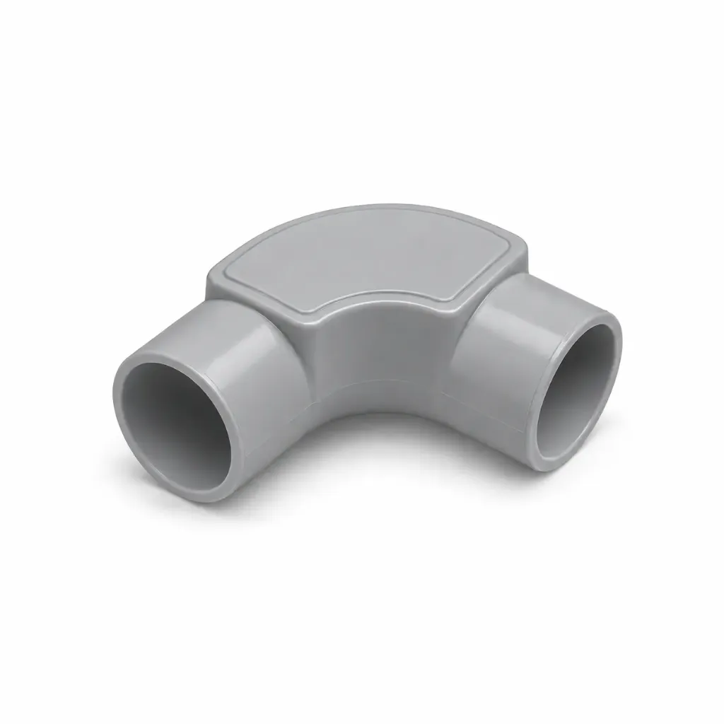 [IE20GR] PVC INSPECTION ELBOWS  (20mm, Grey)