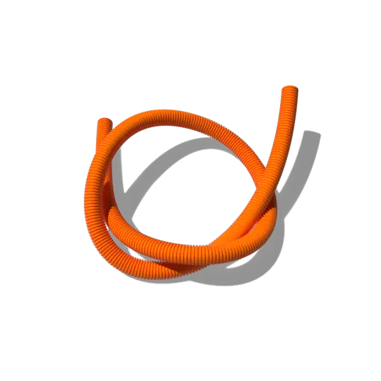 HEAVY DUTY ORANGE CORRUGATED CONDUIT
