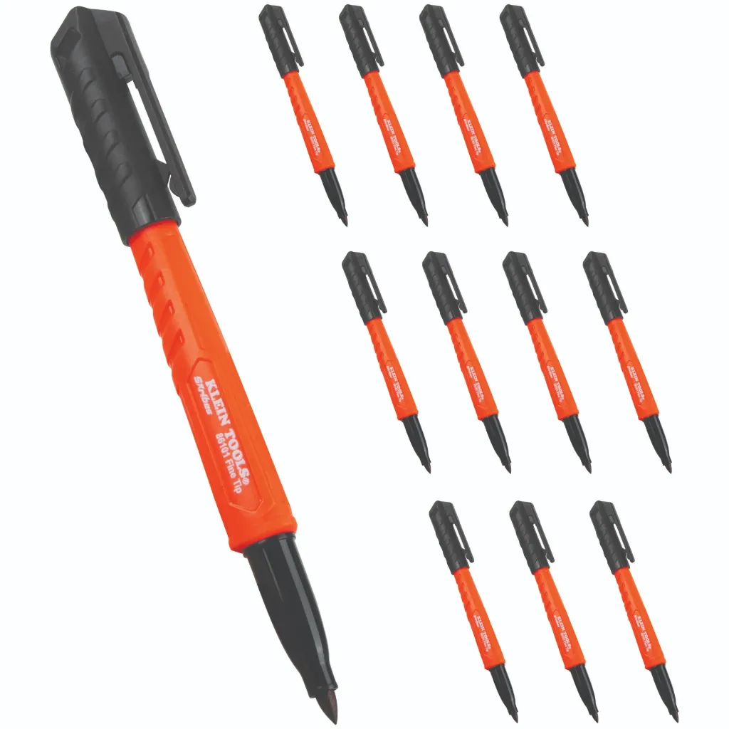 BLACK FINE TIP MARKERS