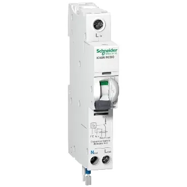 [A9D61806] SCHNEIDER ACTI9 iC60 RCBO (1P, 6A, 230/240 V, 6kA)