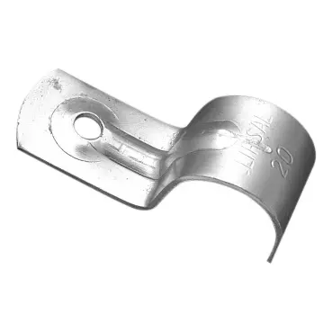 [180/20] ZINC PLATED METAL HALF SADDLES (20mm)