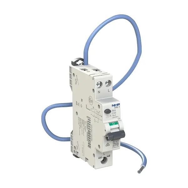 [DTR6S0630A] NHP DIN-T RCBO 6kA 1P+N  30mA TYPE A (6A)