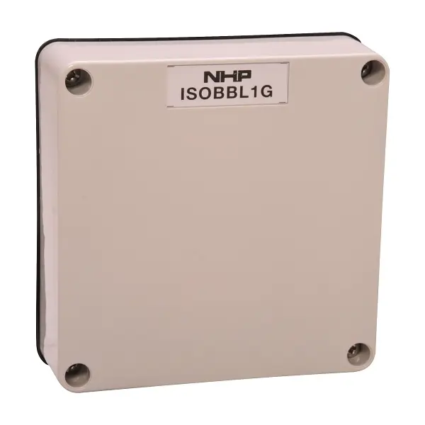 [ISOBBL1G] NHP ISO BACK BOX LID  (1, Grey)