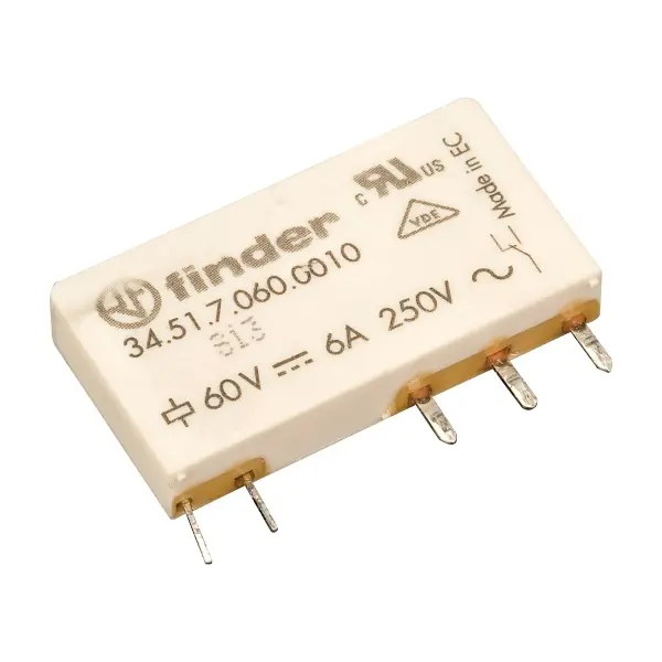 PCB RELAY 6A 1CO 24VDC COIL