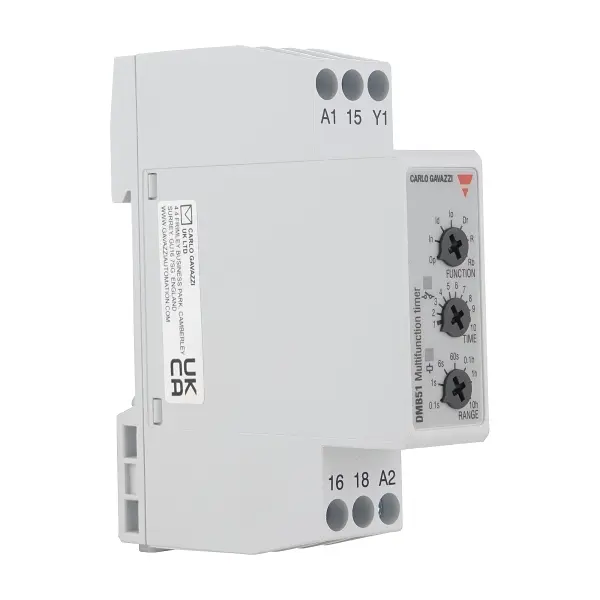 [DMB51CW24] TIMER M/FUNCTION 12-240V AC/DC SUPPLY 1 C/O 0.1S-100H 17.5mm