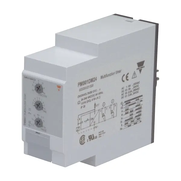 TIMER M/FUNCTION 24V DC/24-240V AC SUPPLY 1 C/O 0.1S-100H