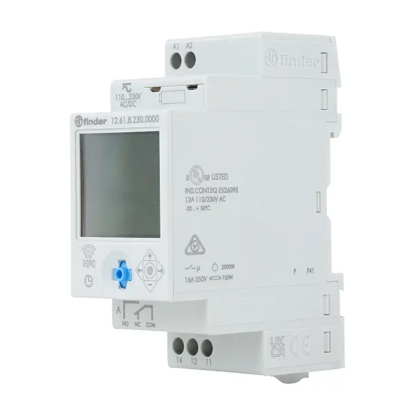 TIME SWITCH 1C/O 50MEM 230V AC NFC 12.61.8.230.0000