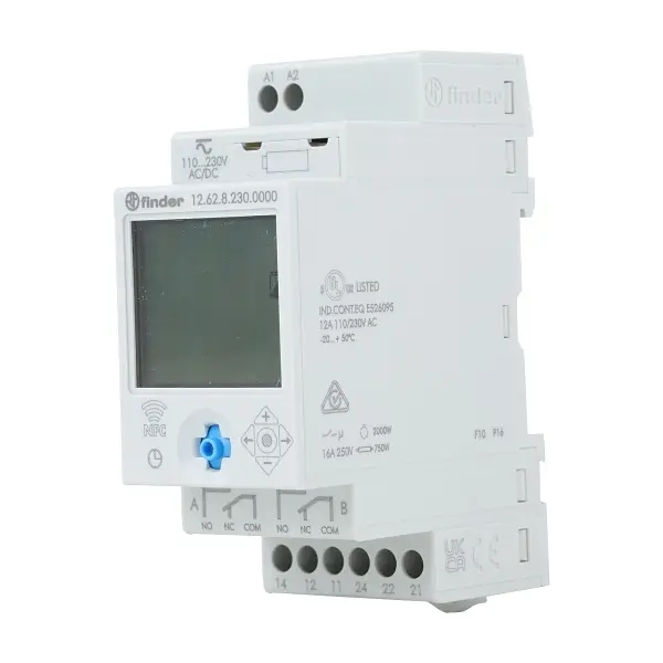 [DGT2230NFC] TIME SWITCH 2C/O 50MEM 230V AC NFC 12.62.8.230.0000
