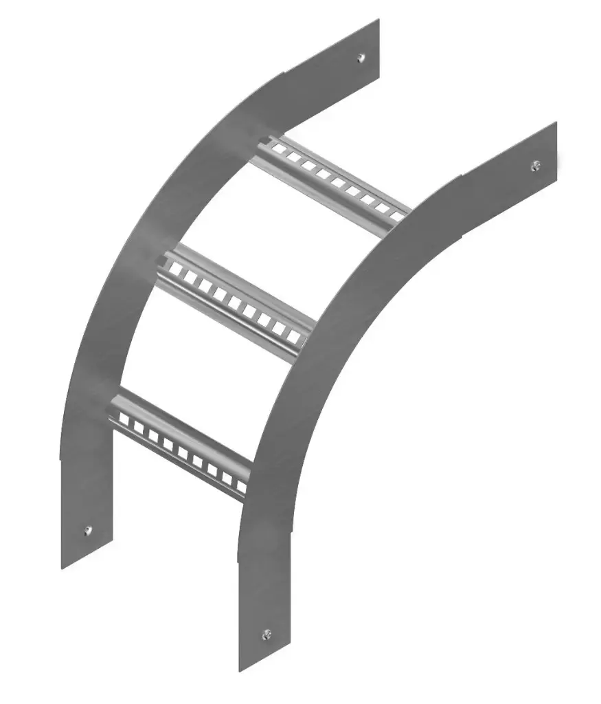 EZYSTRUT - 300mm NEMA 1 CABLE LADDER EXTERNAL RISER - HDG