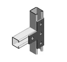 E1031 - FLAT PLATE FITTING - HDG