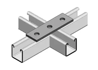 E1066 - FLAT PLATE FITTING - HDG