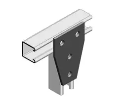 E1358 - FLAT PLATE FITTING - HDG