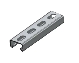 EZYSTRUT - 6M SLOTTED CHANNEL - HDG