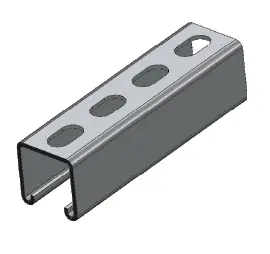 EZYSTRUT - 6M SLOTTED CHANNEL - SS316