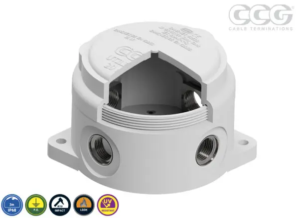 CCG - GREY UTILITY BOX - IP68