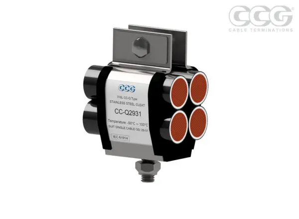 CCG - QUAD CABLE CLEAT