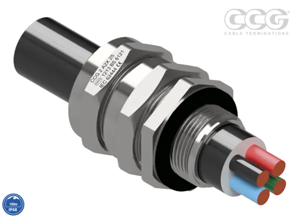 CCG - A2X DOUBLE COMPRESSION CABLE GLAND 