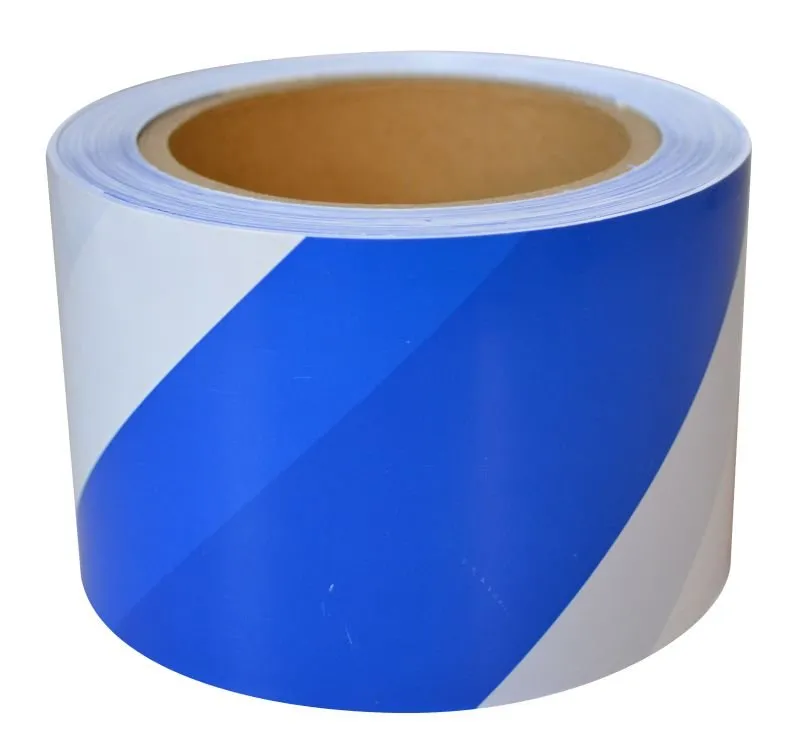 BARRICADE/BARRIER TAPE / BLUE & WHITE