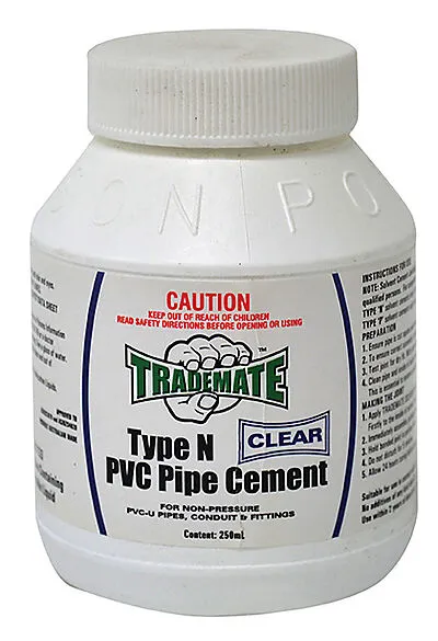 PVC CEMENT TYPE N CLEAR / PVC GLUE
