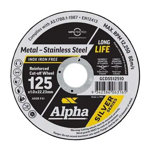 Cutting Disc -Silver Series