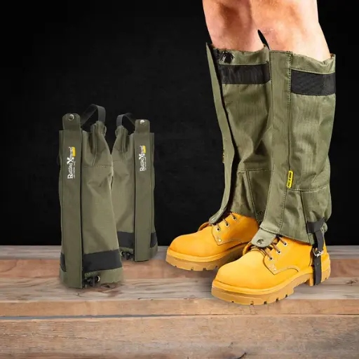 [RX04A305] LEG GAITORS • LONG
