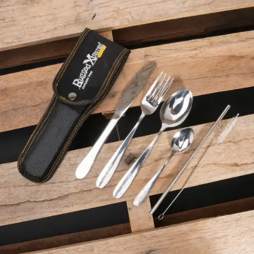 [RX08P210] POD CONNECT S/STEEL CUTLERY SET