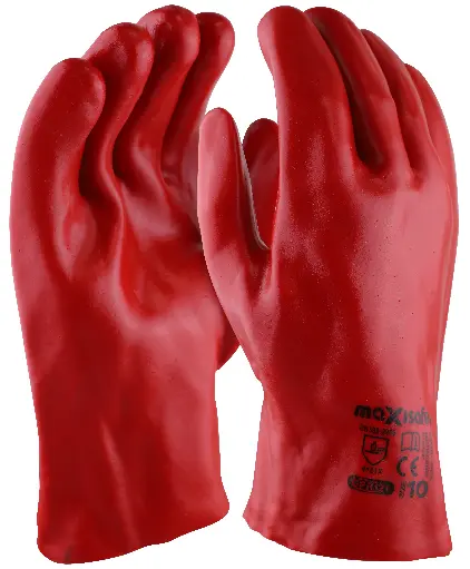 [GPR121] Red PVC Gauntlet - 27cm