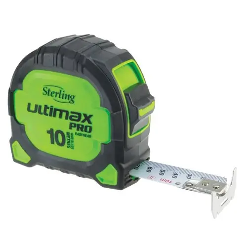 [TMFXE1027] Sterling Ultimax Pro Tape Measure Easyread: 10m Metric