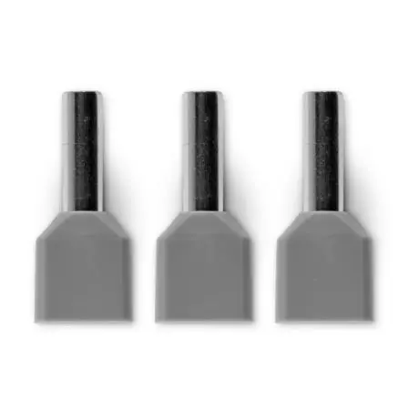 TWIN ENDSLEEVE INSULATED BOOTLACE FERRULE