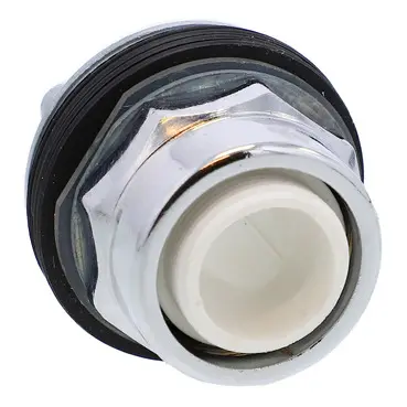 [9001K2L] Head for illuminated push button, Harmony 9001K, metal, projecting, without cap, 30mm, spring return, without bulb
