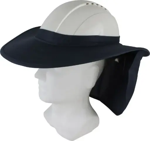 [HBS558] Maxisafe Hard Hat Brim with Neck Flap