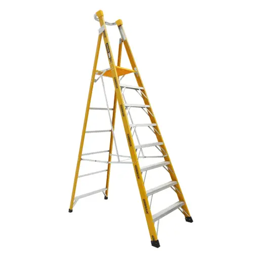 Heavy Duty Fibreglass Platform Ladders 180KG