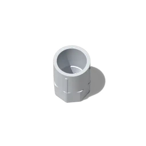 PLAIN TO SCREWED COUPLINGS GREY